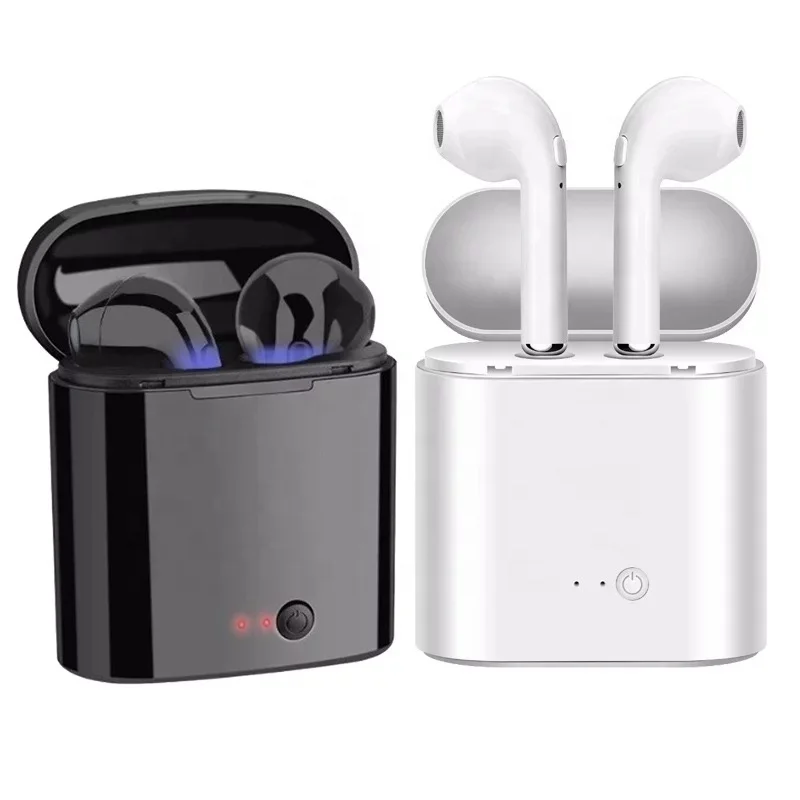2019 Factory Lowest Price i7s Two Way Radio True 5.0 Wireless Earbuds i7 TWS Sports Earphone Headphones