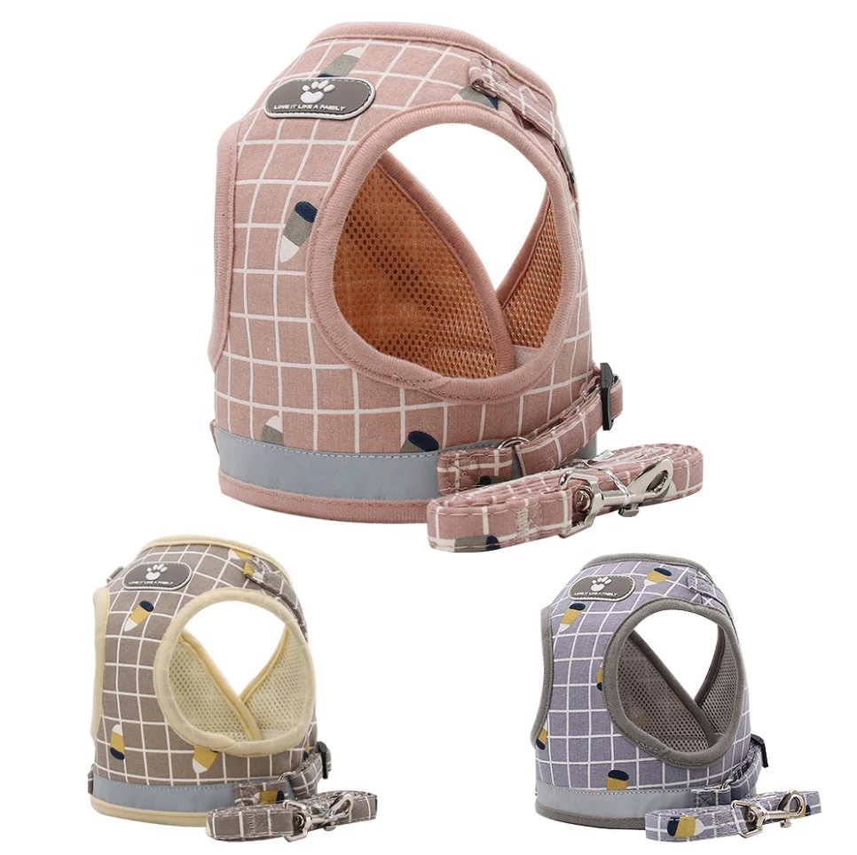 

New hot selling reflective and breathable strap pet harness