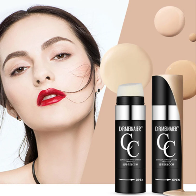 

waterproof foundation makeup liquid foundation concealer effect with sponge head