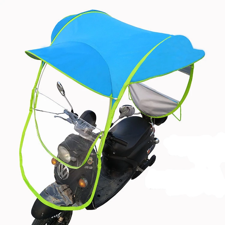 

Motorcycle Motorbike Umbrella Sun Shade Rain Cover Dust Proof Electric Vehicle Scooter Umbrella