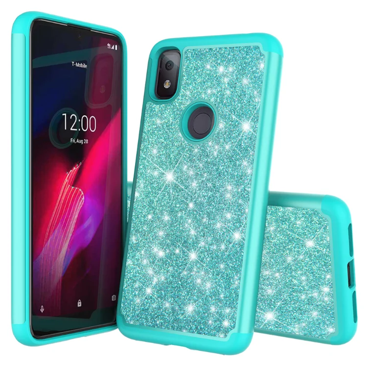 

Luxury Bling Diamond Phone Case for t-mobile revvl 4 plus mobile phone accessories Shockproof cellphone cover for revvl 5g, 8 colors