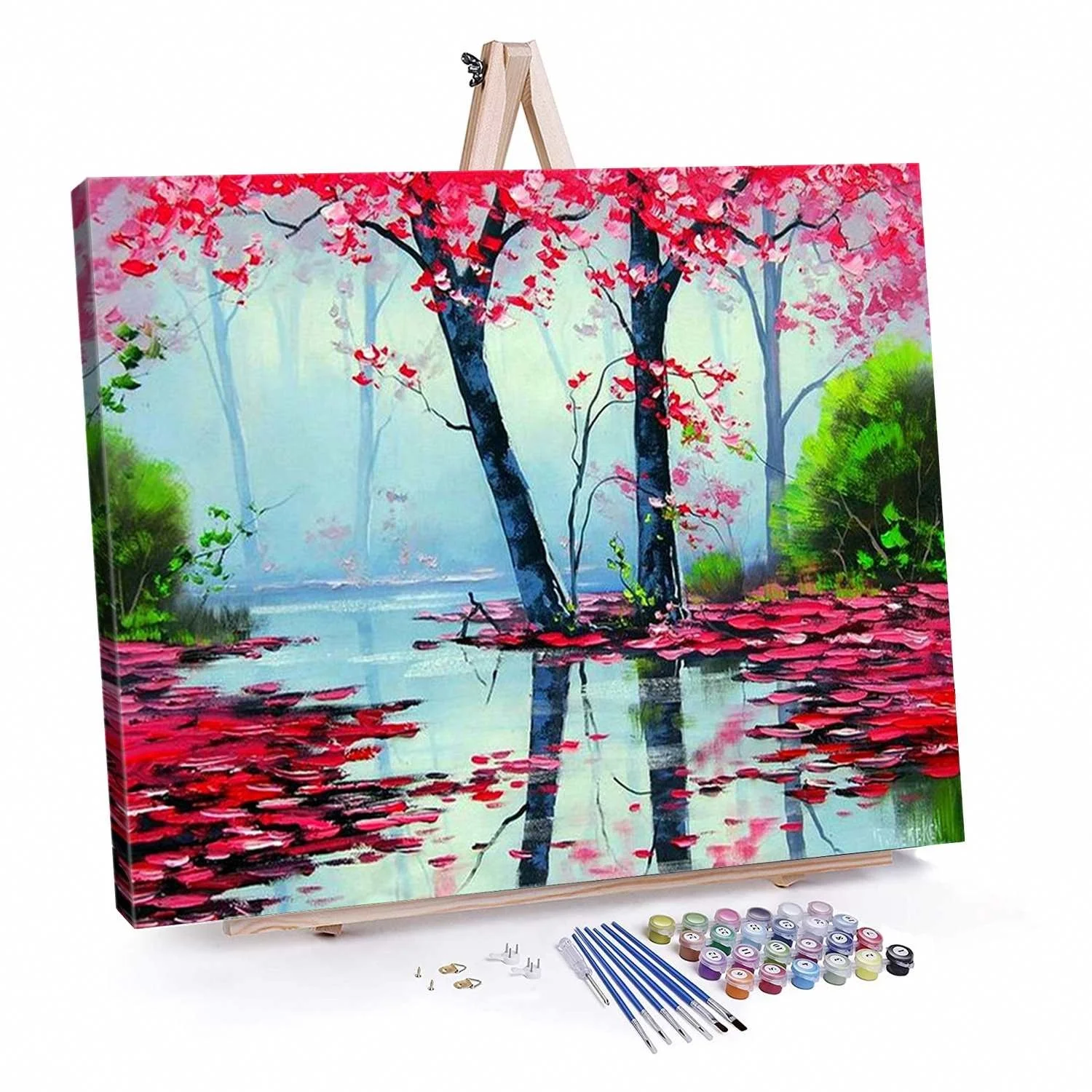 

2021 Hot Selling DIY Oil Customized Picture Paint By Numbers Colorful Canvas, Picture shows