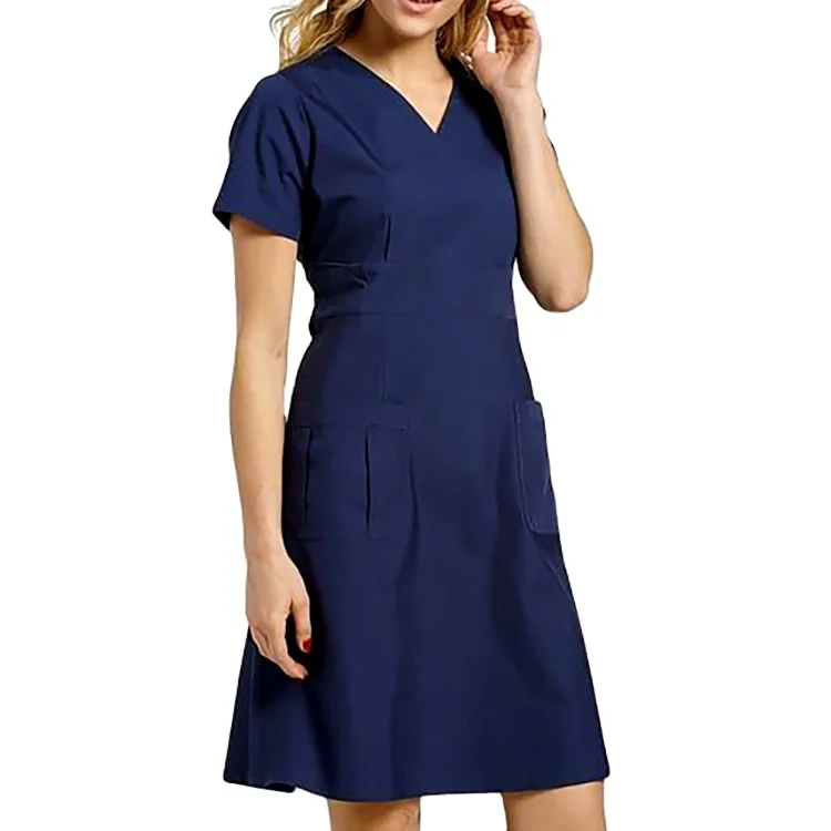 

New hot selling products nurse uniform dress hospital hospital scrub uniform dresses scrub dress nurse, Customized color