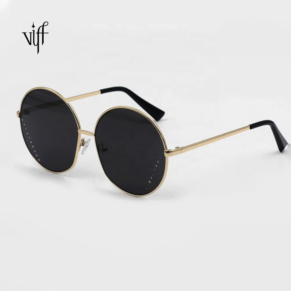 

VIFF Latest Popular Sunglasses HM19244 Round Metal Frame Custom Fashion Girls Sunglasses