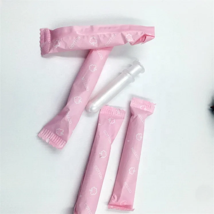 

2022 Amazon Best Sellers Novelty Gifts Biodegradable Natural Organic Cotton Plastic Applicator Tampon Holder Tampons For Women