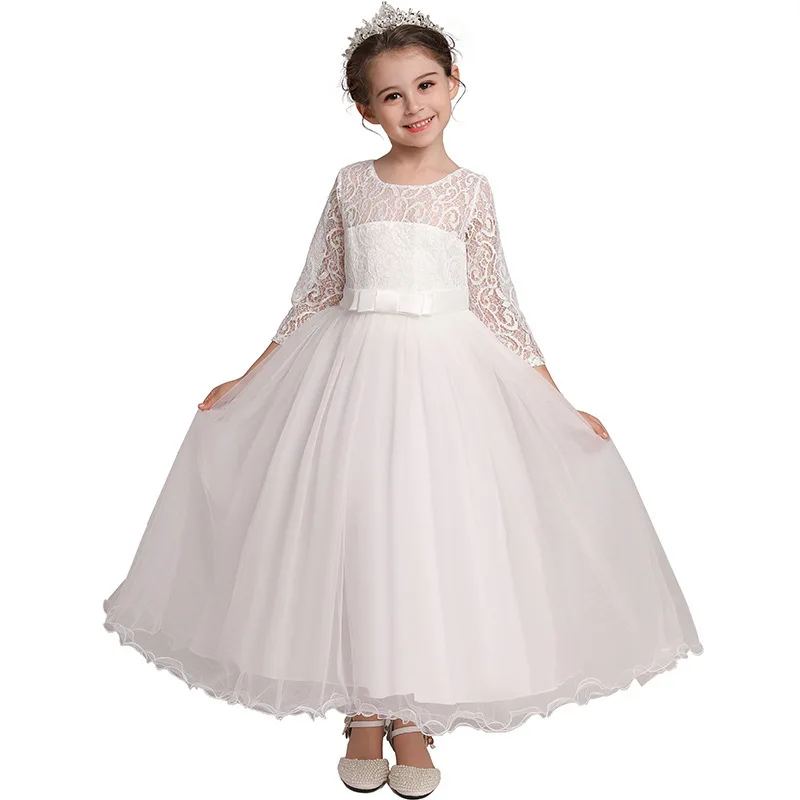 Satin Bow Tutu Dress Special Occasions