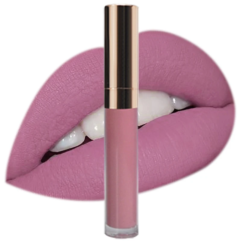 

Low Moq Logo Printing Matte Fashion Liquid Lipstick Private Label