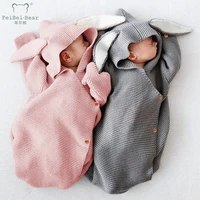 

Hot Sale Winter Warm Infant Stroller Swaddle Nest Knitted Baby Sleeping Bag
