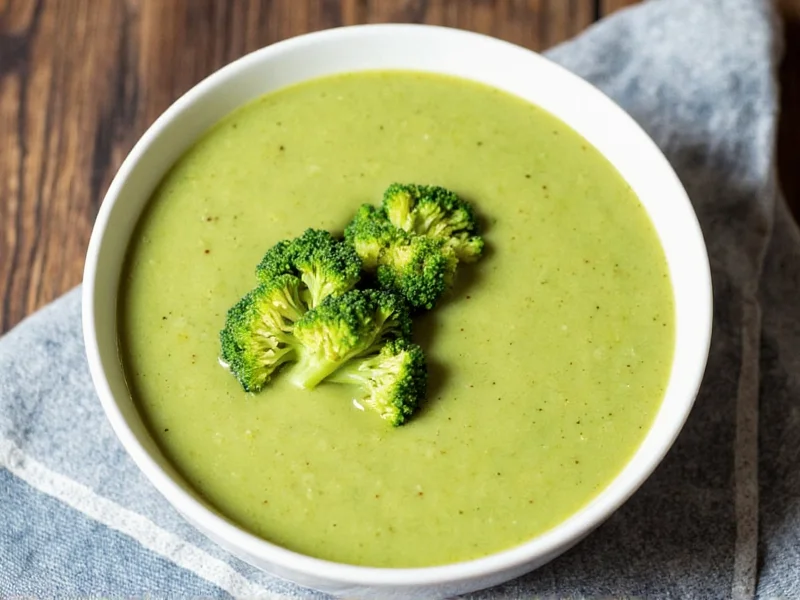 Keto Broccoli Soup: Low-Carb Recipe & Nutrition Facts