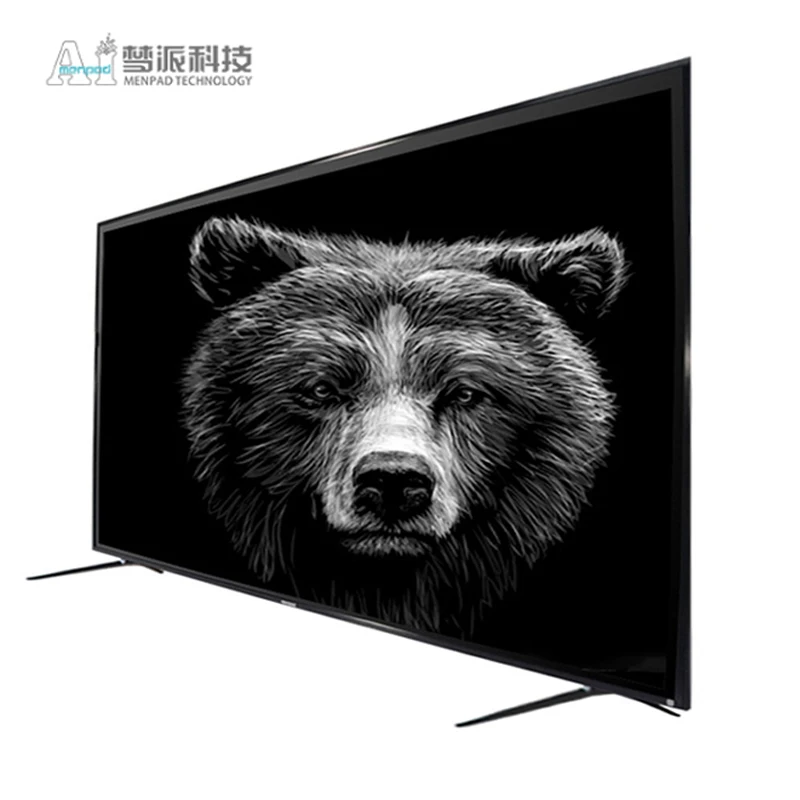 

AImenpad wide big screen lcd television android 9.0 tempered glass uhd large 85 inch 4k led smart tv D85GUE