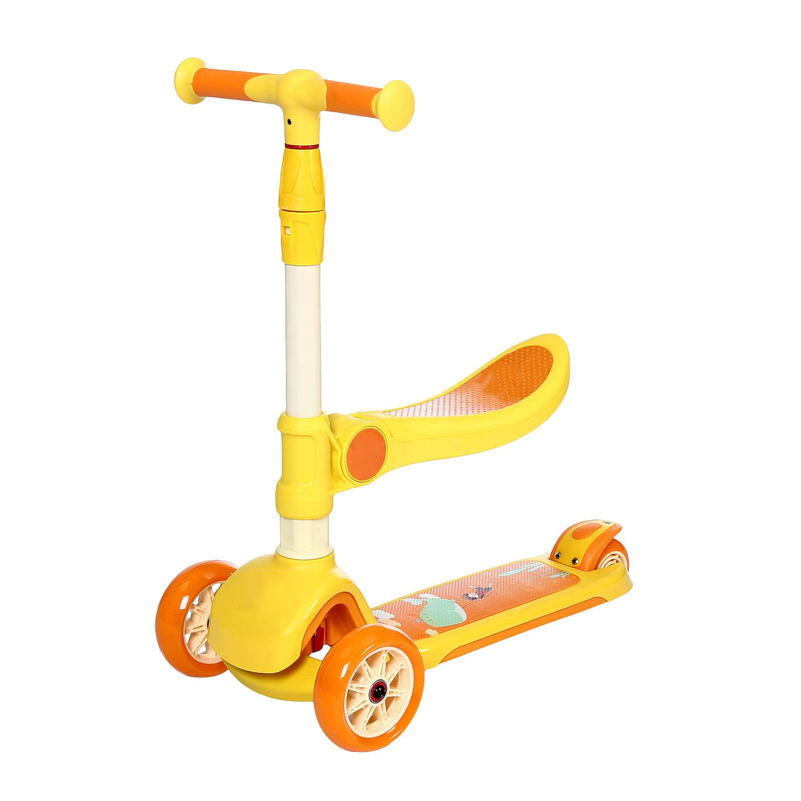 

Children's Kick Scooter Folding Skateboard Kids Adjustable Height Scooter Board For Kids Ages 3-5, Customized