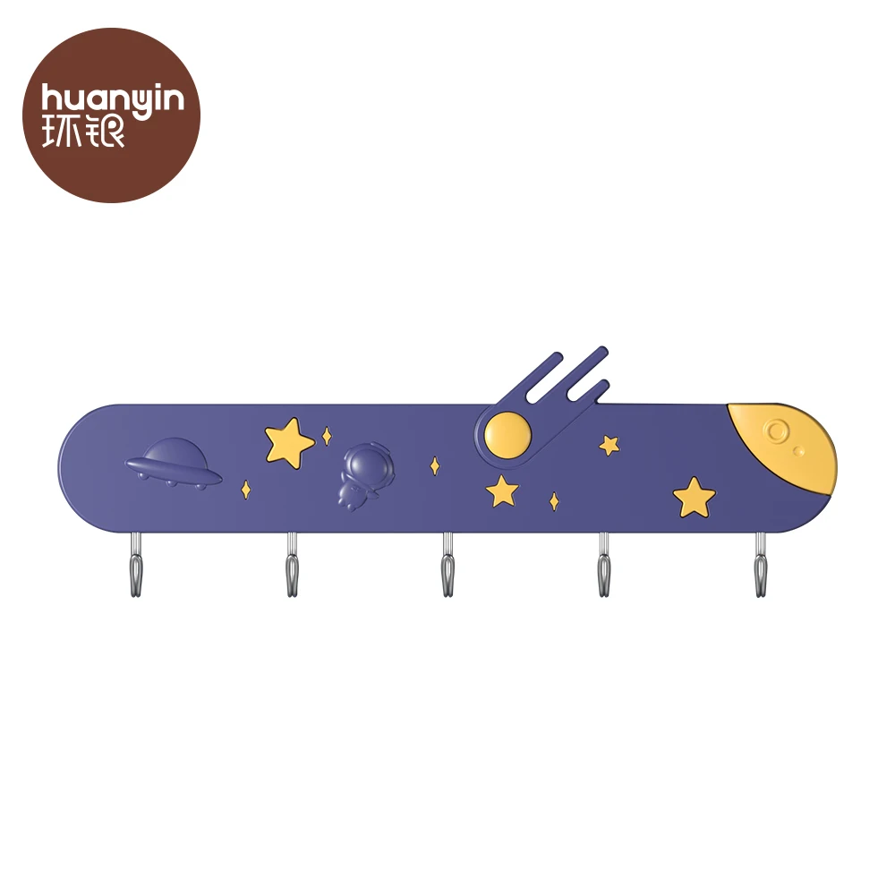 

Wall mounted multifunction kids cute decorative coat rack hand towel hook
