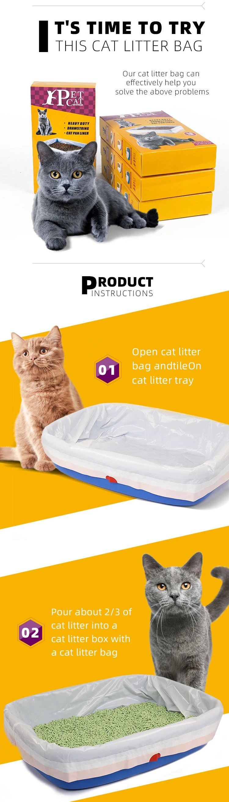 cat poop bags