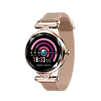 

New women blood pressure watch smart watch 2019 activity tracker female heart rate waterproof IP67 bracelet smart h1 smartwatch