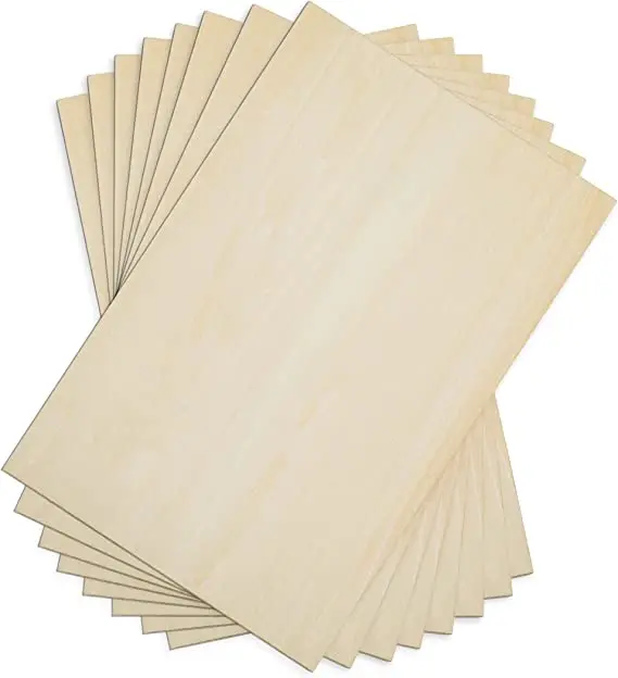 Custom Sustainable Beech Wood DIY Ornaments Sheets Unfinished Wood Board for Fairy Theme Home Decor & Art Projects