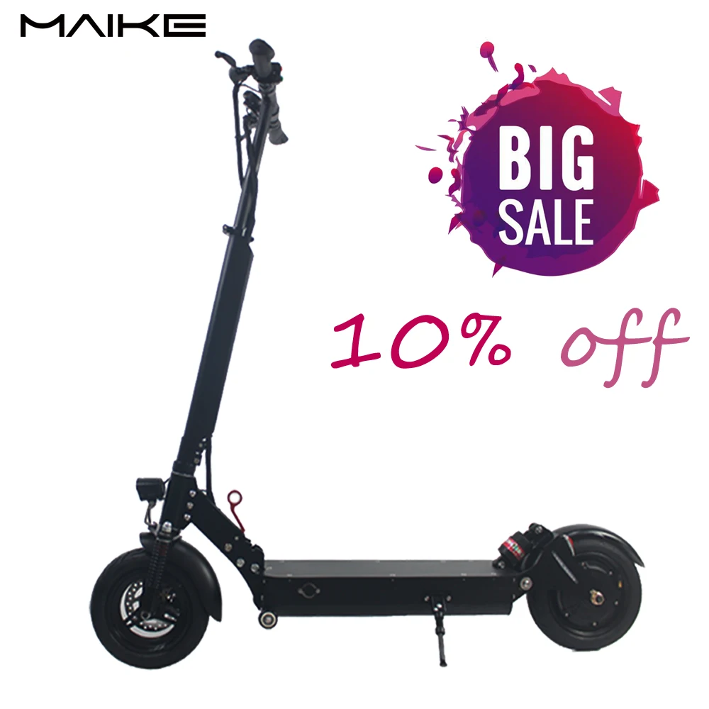 

Maike MK5 hot sale 1000W 10 inch fast folding seated electric scooter adult