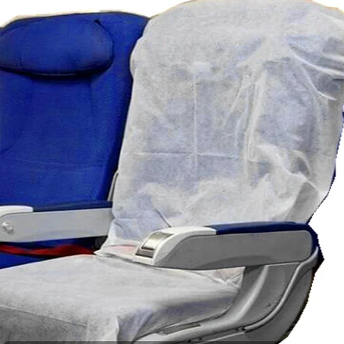 
100% PP Non Woven Airplane Aircraft Seat Cover 