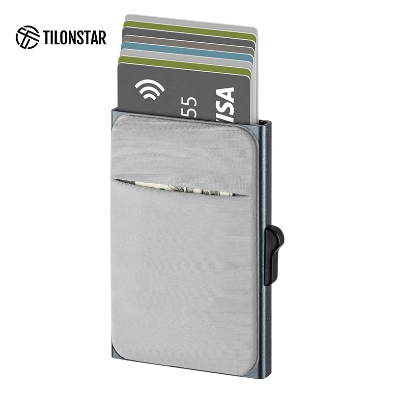 

Front Pocket Credit Card Holder Wallet Magsafe Card Holder Rfid Wallet Aluminum Holder