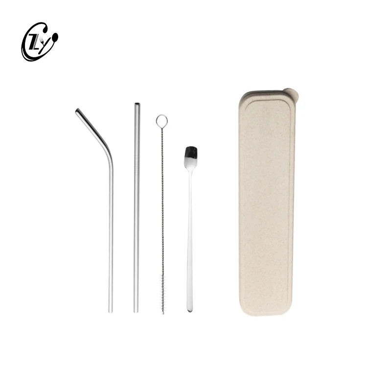 

Reusable Eco Friendly Stainless Steel Metal Straws With Brush Case, Silver,gold,rose gold,rainbow