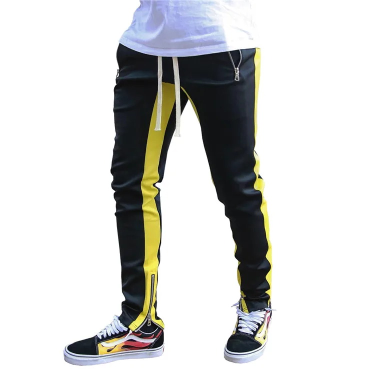 

Factory Price sweatpants breathable wholesale latest mens trousers side stripe track pants, Customized color