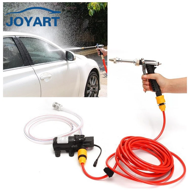 

Car Washing Machine Automatic Device 12V Portable High Pressure Car Cleaning Pump