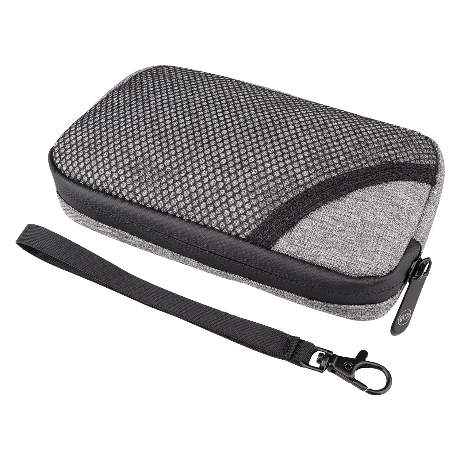 

FIREDOG Custom 4X6.5 inch Odor Proof Carbon Lined Weed Small Smell Proof Bag, Grey