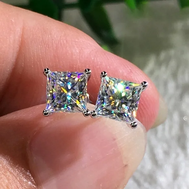 

Fashion Jewelry Wholesale Price KYED0142 CZ Earrings Korean style Shine 3A Zircon Earring for Women