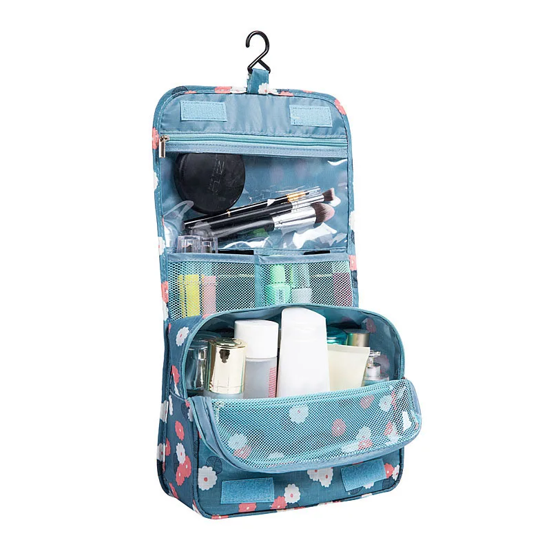 

New Hanging Multifunctional Cosmetic Bag Foldable Portable Storage Organizer Toiletry Travel Bag, 6 colors
