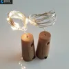 FACTORY LED COPPER WIRE STRING LIGHT EASILY DISTORTED INTO MANY SHAPES LED CORK LIGHT FOR BOTTLE DECORATION