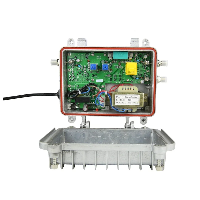 

Wsee Laser CATV Outdoor AGC Amplifier FTTH Amplifier with Return Path