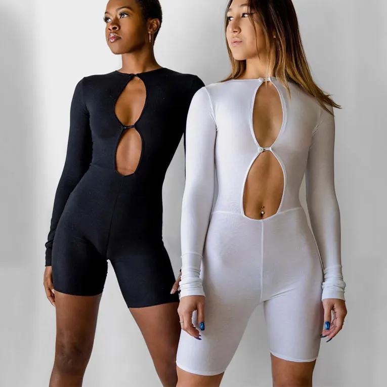 

FS3227A Sexy hollow out romper wholesale new fashion women clothing