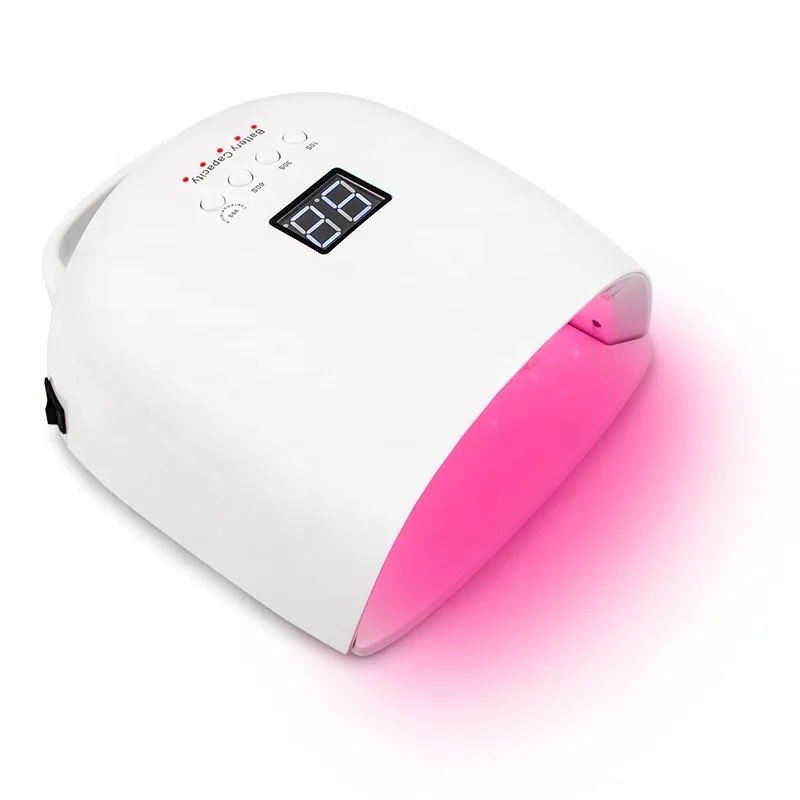 

The World's first lamp with unique design on curing thumb High Power 86w Portable nails lamp light led gel uv lamp nail dryer