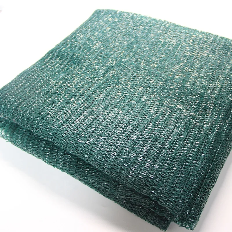 Greenhouse 40% To 80% Hdpe Shade Net Dark Green 30gsm