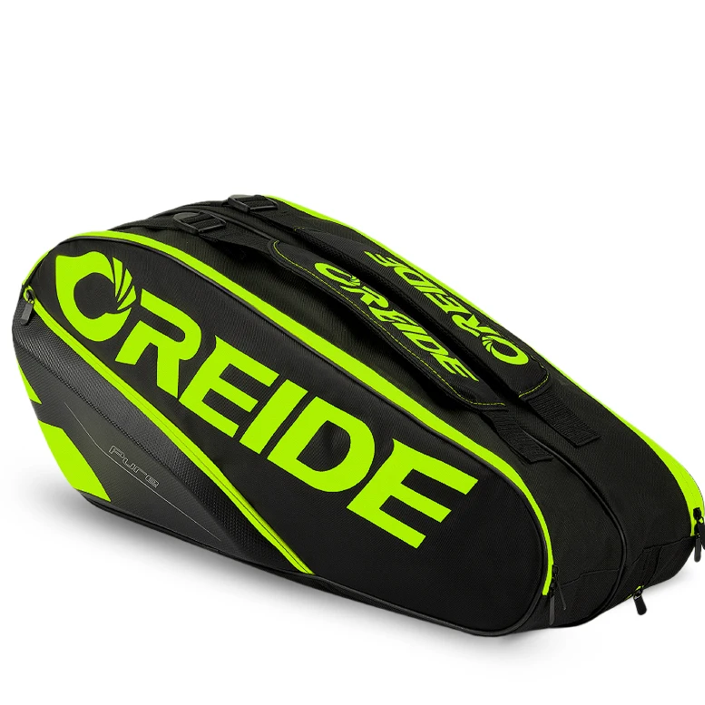 

Wholesale customization Sporting goods badminton tennis racket bag shoulder bag portable racket bag for men and women, Orange,green,gray