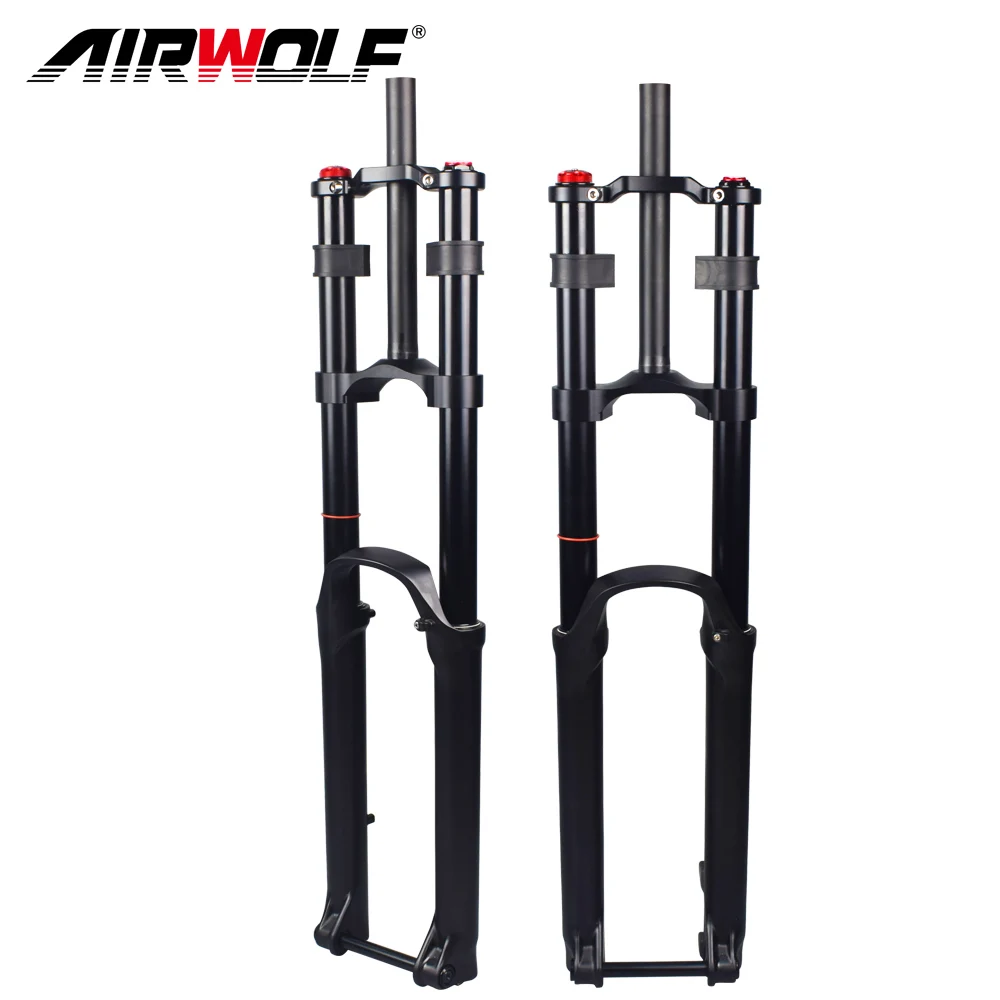 

Thru Axle 110*15MM Disc Brake Aluminum Alloy Hydraulic Suspension Fork Bike