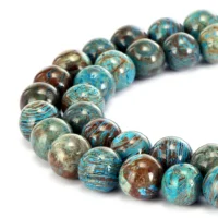 

Nice Blue Crazy Agate Blue Lace Agate Gemstone Beads For Jewelry Making DIY Bracelet Natural Stone Bead Strand Gemstone