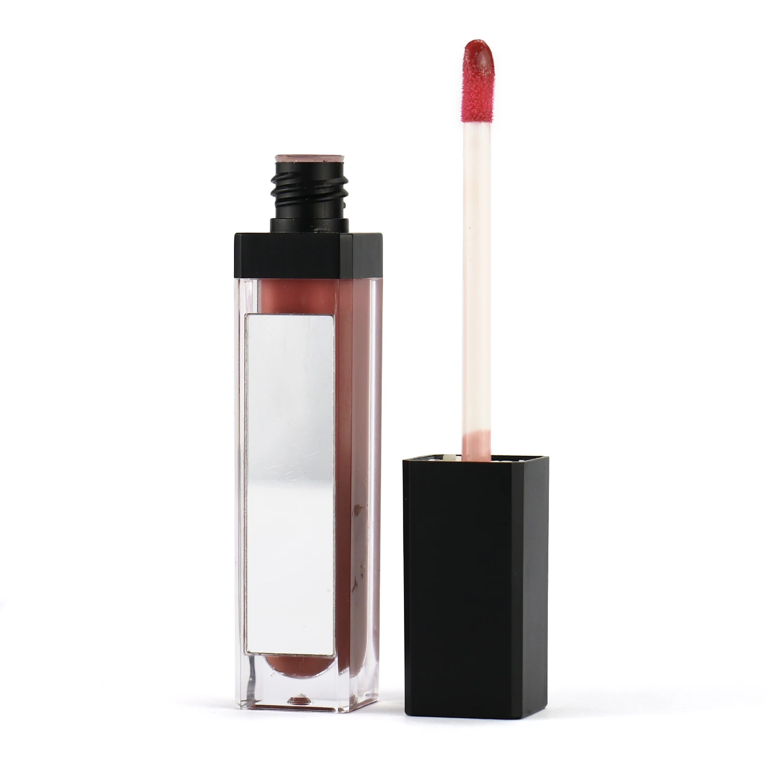 

2021 New Hot Sale Long Lasting Matte Lipstick Moisturizing Liquid Shiny Lip Gloss With Led Light Mirror, 113 colors