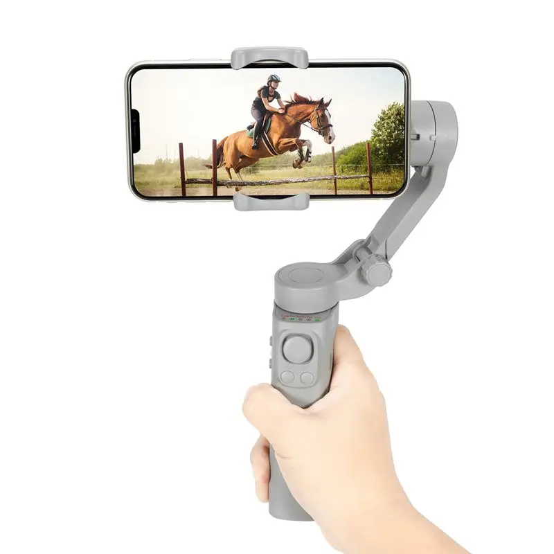 

New F5 Estabilizador Phone Gimbal 3 axis Handheld Stabilizer Smartphone Anti-shake 360 Rotation Gimbal Stabilizer with Tripod