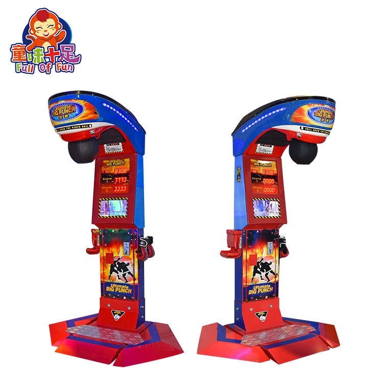 

Adult Strength Test Game Dragon Boxing Machine Hercules Hammering Machine boxing-arcade-machine, Picture shows