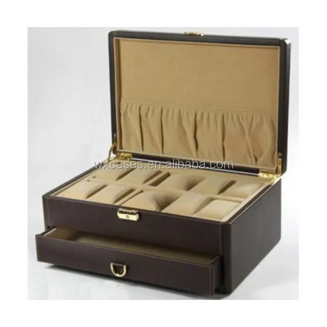 

Hot sale 10 slots watch case wood leather watch storage box wholesale From Manufacturer Winx Foshan,Guangdong,China Supplier, As photo(or customized)