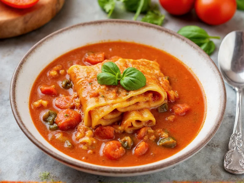 Vegetarian Lasagna Soup: Recipe & Essential Guide