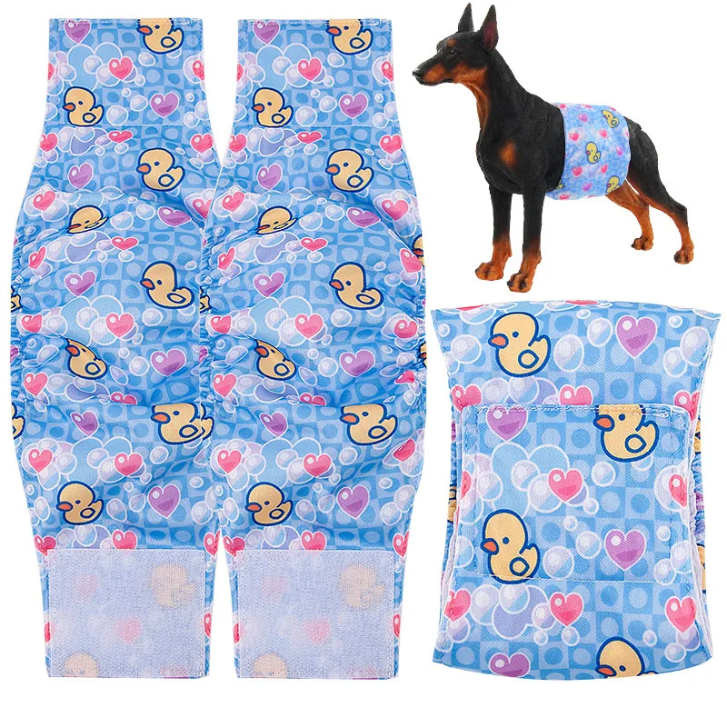 

COLLABOR Yiwu 100%TPU Retail Biodegradable Washable Diapers Miniature Male Dog Cotton Wrap Diapers, Solid, print, digital print