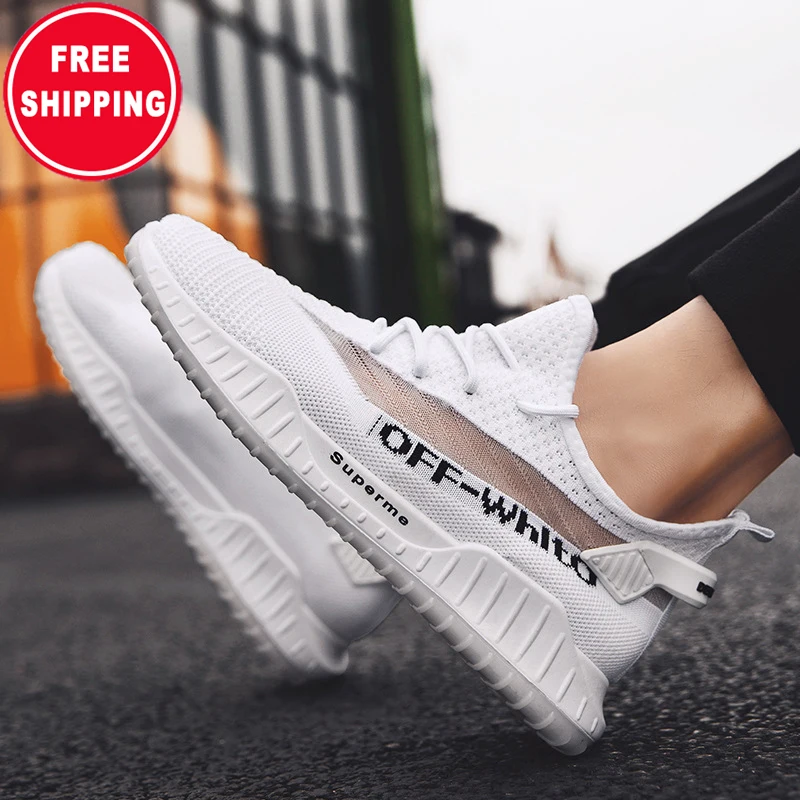 

Men Shoes Sneakers Cow Leather Casual Shoes Breathable Running Outdoor Fashion Sepatu Sneaker Lace Up Men's Shoes, Picture