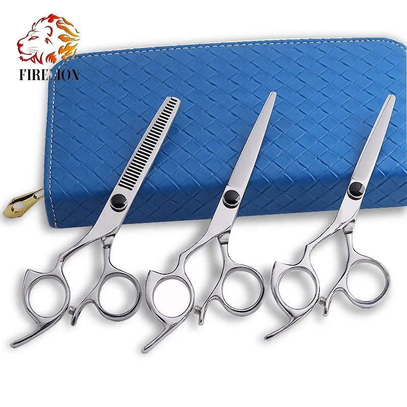 

Japanese stainless steel barber scissors left hand hairdressing scissors, High quality Professional left handed hair scissor, Silver