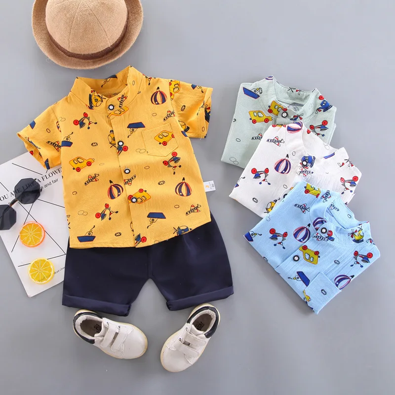 

Cartoon In-Stock Items pijamas kids sets boys t-shirts, Picture shows