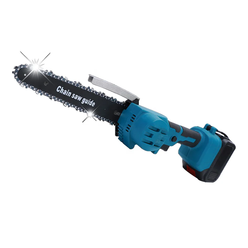 

hot sales Wide range of applications 21V makitas 5.0Ah 6.0Ah replace battery Professional Cutting cordless chain saw pictures, Blue