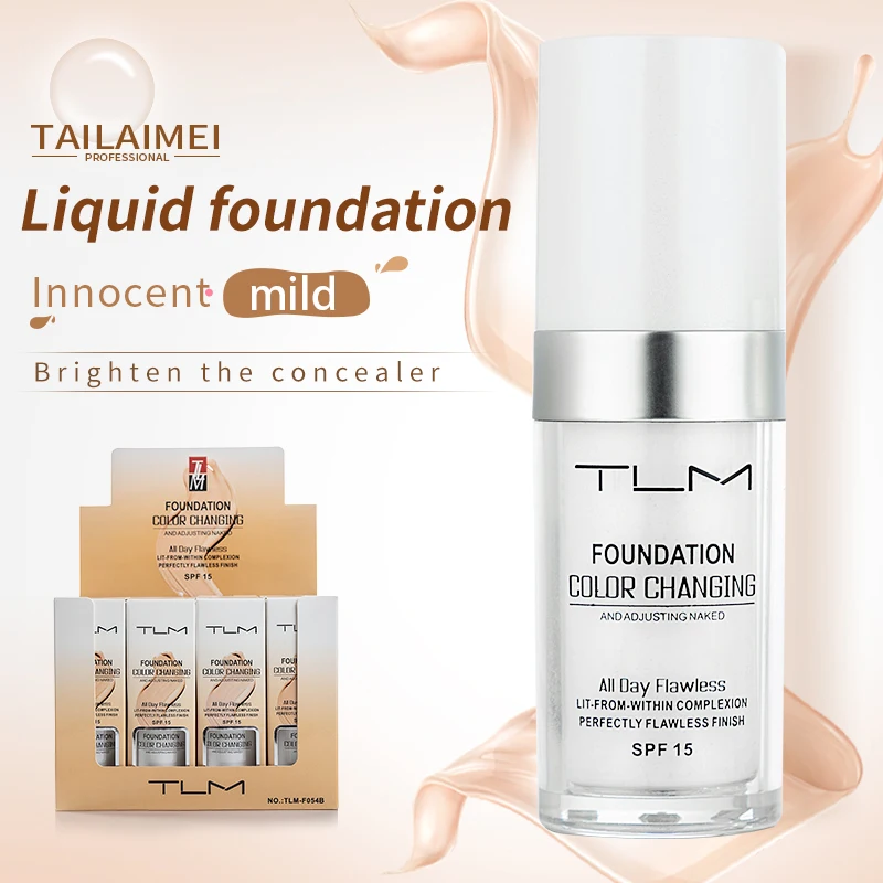 

Custom Private Label Concealer Organic Face Make Up Moisturizer Brighten Full Coverage Liquid Concealer All Skin Types