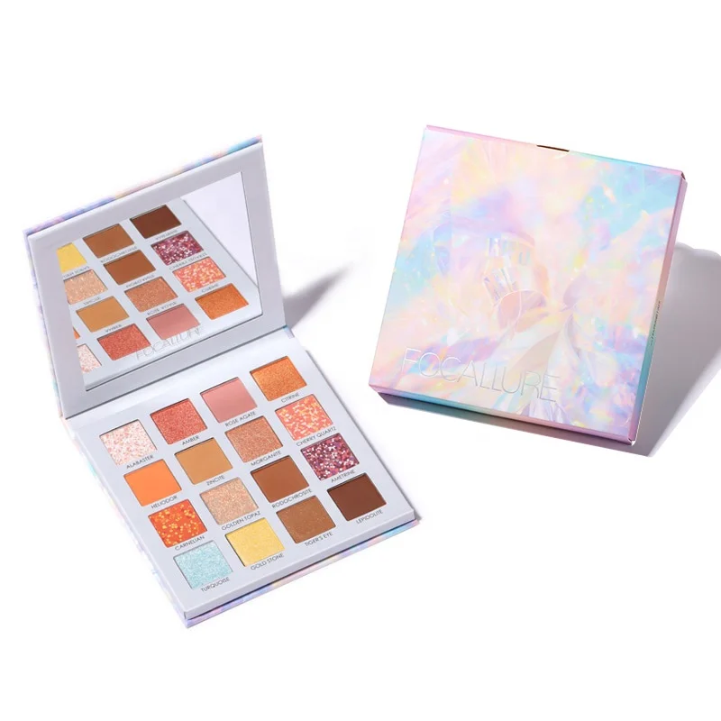 

FOCALLURE High Quality Innovative Cosmetics Pressed Glitter Palette Eyeshadow Makeup