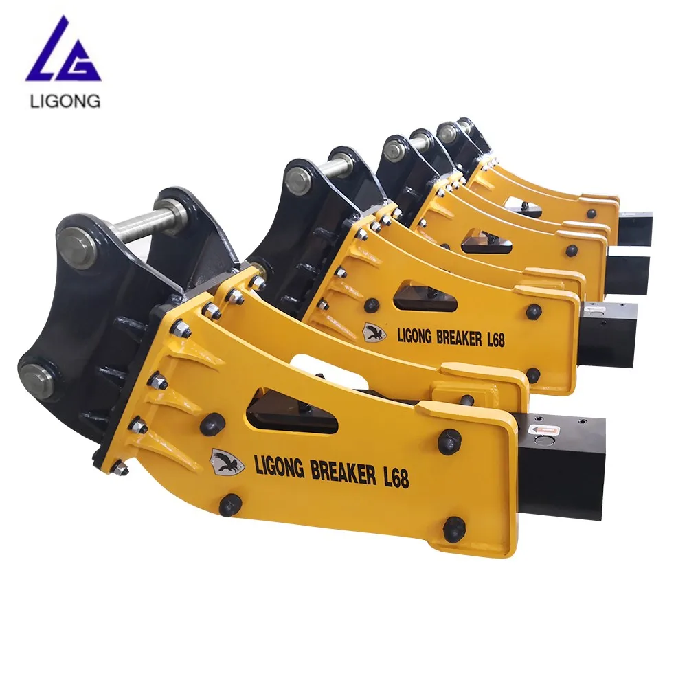 

JCB4CX excavator attached hydraulic breaker hammer hydraulic breaker for backhoe