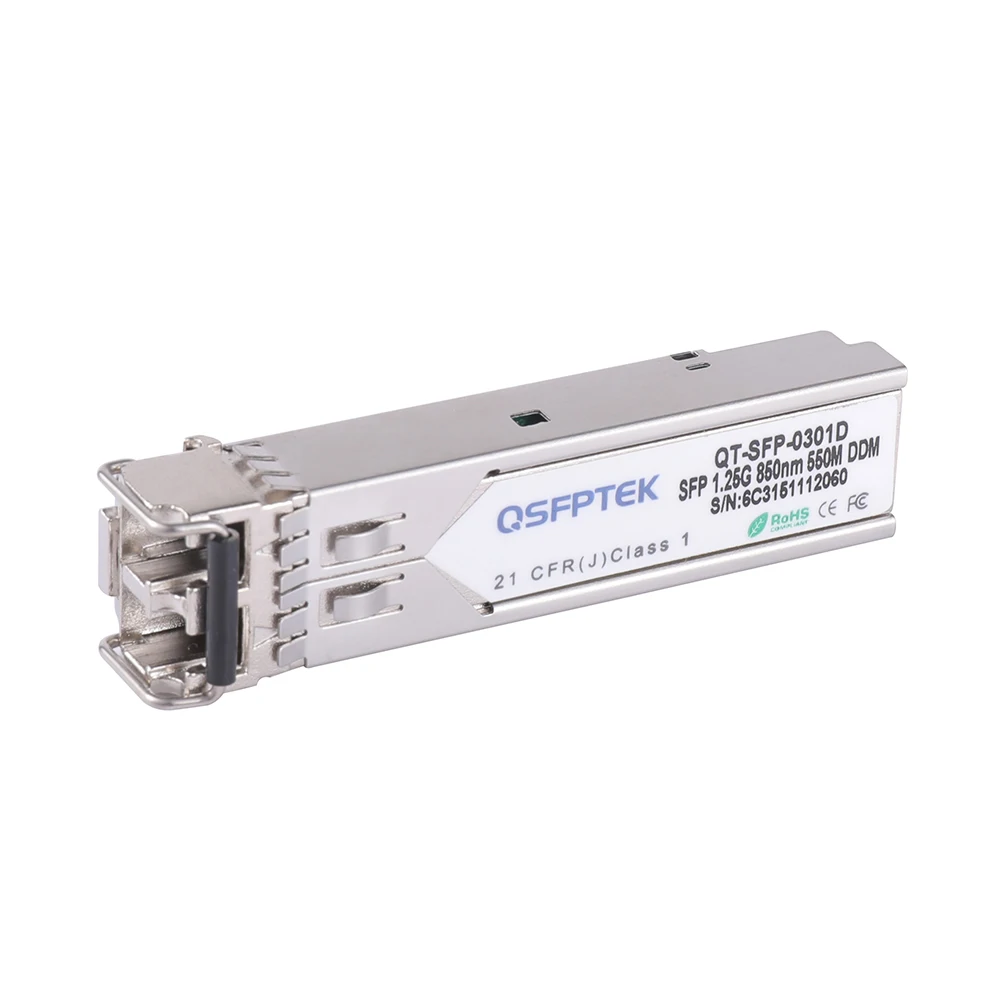 Ruijie Mini-gbic-sx-mm850 Compatible Qsfptek Sfp 1.25g 850nm 550m ...